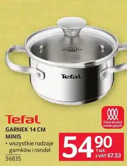 Selgros Garnek 14 cm Minis Tefal oferta