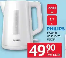 Selgros Czajnik HD9318/70 Philips oferta