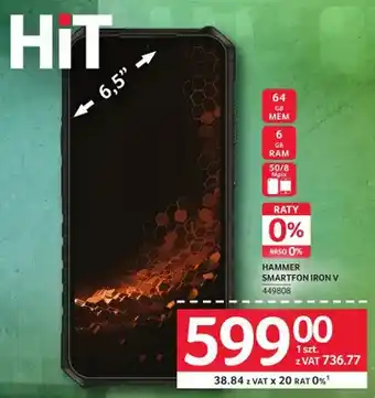 Selgros Smartfon Iron V Hammer oferta