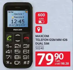 Selgros Telefon GSM MM 426 Dual SIM Maxcom oferta