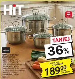 Selgros Komplet garnków 8 części Lovro Zwieger oferta