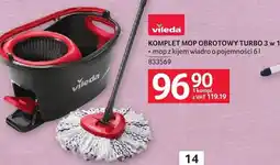 Selgros Komplet mop obrotowy Turbo 3 w 1 oferta