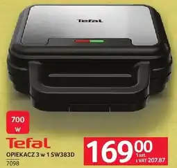 Selgros Opiekacz TEFAL OPIEKACZ 3 w 1 SW383D oferta