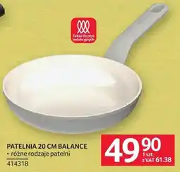 Selgros Patelnia 20 cm Balance Gerlach oferta
