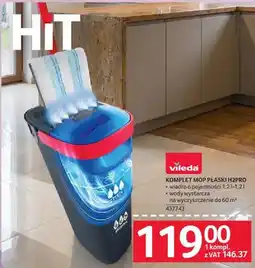 Selgros Komplet mop płaski H2Pro oferta
