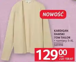 Selgros Kardigan damski Tom Tailor oferta