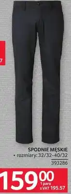 Selgros Spodnie męskie oferta