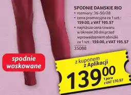 Selgros Spodnie damskie Rio oferta