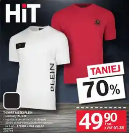 Selgros T-shirt męski PLEIN oferta