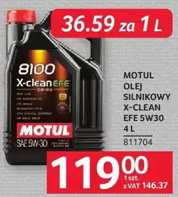 Selgros Olej silnikowy MOTUL OLEJ SILNIKOWY X-CLEAN EFE 5W30 oferta
