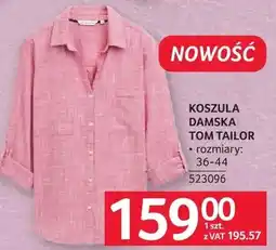 Selgros Koszula damska Tom Tailor oferta