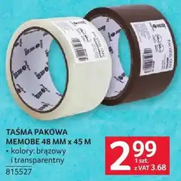 Selgros Taśma pakowa Memobe 48 mm x 45 m oferta