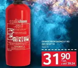 Selgros Gaśnica OGNIOCHRON GAŚNICA 1 KG ABC/M GP-1X oferta