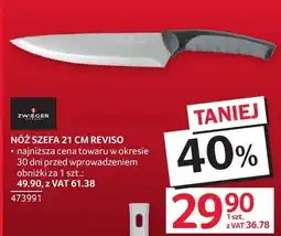 Selgros Nóż NÓŻ SZEFA 21 CM REVISO oferta