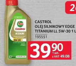 Selgros Olej silnikowy CASTROL OLEJ SILNIKOWY EDGE TURBO DIESEL LL 5W-30 oferta