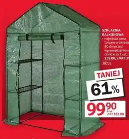 Selgros Szklarnia balkonowa oferta