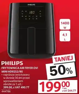 Selgros Frytownica Air Fryer Philips HD9252/70 oferta