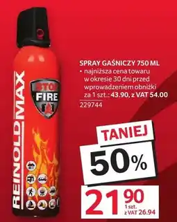 Selgros Spray gaśniczy oferta