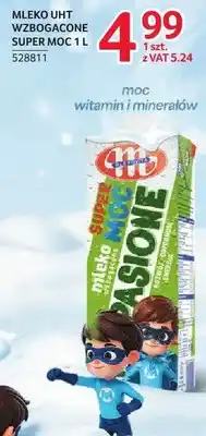 Selgros Mleko UHT Wzbogacone Super Moc Mlekovita oferta
