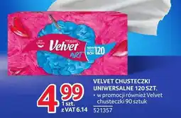 Selgros Chusteczki uniwersalne Velvet 120 szt oferta