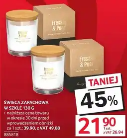 Selgros Świeca zapachowa w szkle oferta