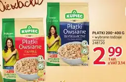 Selgros Płatki wybrane rodzaje Kupiec oferta