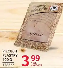Selgros Piecuch plastry oferta