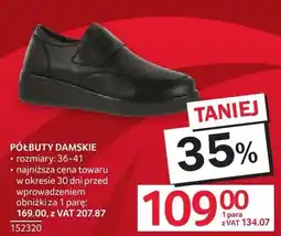 Selgros Półbuty damskie oferta