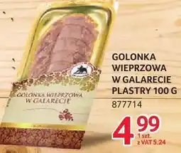 Selgros Golonka wieprzowa w galarecie plastry oferta