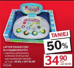 Selgros Laptop edukacyjny dla najmłodszych oferta