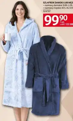 Selgros Szlafrok damski lub męski rozmiary damskie S/M/L, rozmiary męskie M/L-XL/2XL oferta