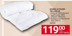 Selgros Kołdra ACTIGARD 160 x 200 CM oferta