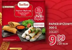 Selgros Papier ryżowy TaoTao oferta