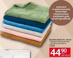 Selgros Ręcznik Grano 70 x 140 cm dostępne również rozmiary 30 x 50 cm, 50 x 90 cm oferta