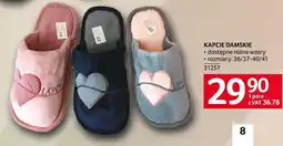 Selgros Kapcie damskie dostępne różne wzory rozmiary 36/37-40/41 oferta