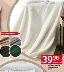 Selgros Koc barankowy 150 x 200 cm wyjątkowo miękki oferta