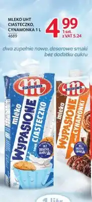Selgros Mleko UHT Ciasteczko Cynamonka Mlekovita oferta