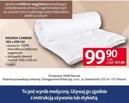 Selgros Kołdra CARBON 160 x 200 CM oferta