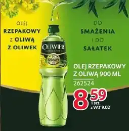 Selgros Olej rzepakowy z oliwa Olivier oferta