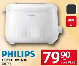 Selgros Toster PHILIPS HD2511/00 900 W oferta