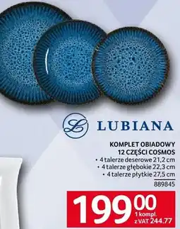 Selgros KOMPLET OBIADOWY 12 CZĘŚCI COSMOS oferta