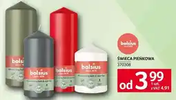 Selgros Świeca pienkowa Bolsius 370308 oferta