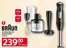 Selgros Blender ręczny BRAUN MQ5S307MBK 1000 W oferta