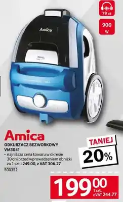 Selgros Odkurzacz bezworkowy AMICA VM3041 oferta