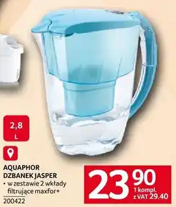 Selgros Dzbanek Jasper AQUAPHOR z wkładami filtrującymi Maxfort oferta