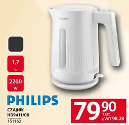 Selgros Czajnik PHILIPS HD9411/00 1,7 L 2200 W oferta