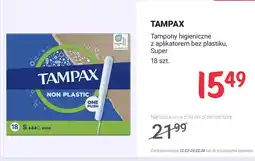 Rossmann Tampony higieniczne z aplikatorem bez plastiku, Super oferta