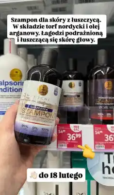 Rossmann Szampon z torfem nordyckim i olejem arganowym łuszczyca oferta