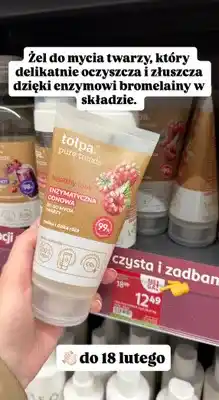 Rossmann Żel do mycia twarzy enzymatyczna odnowa healthy look oferta