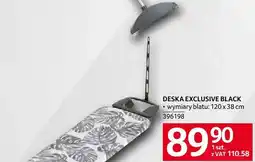 Selgros Deska Exclusive Black 120 x 38 cm 396198 oferta